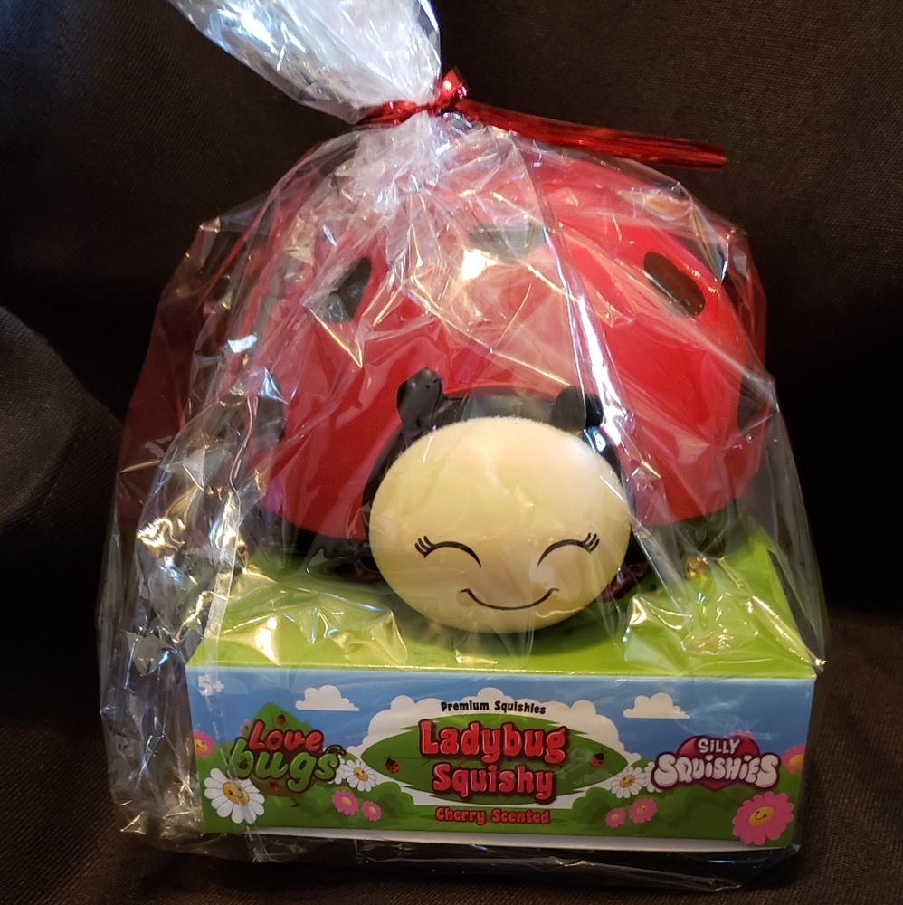 ❤❤5/$20❤❤Silly Squishies Ladybug